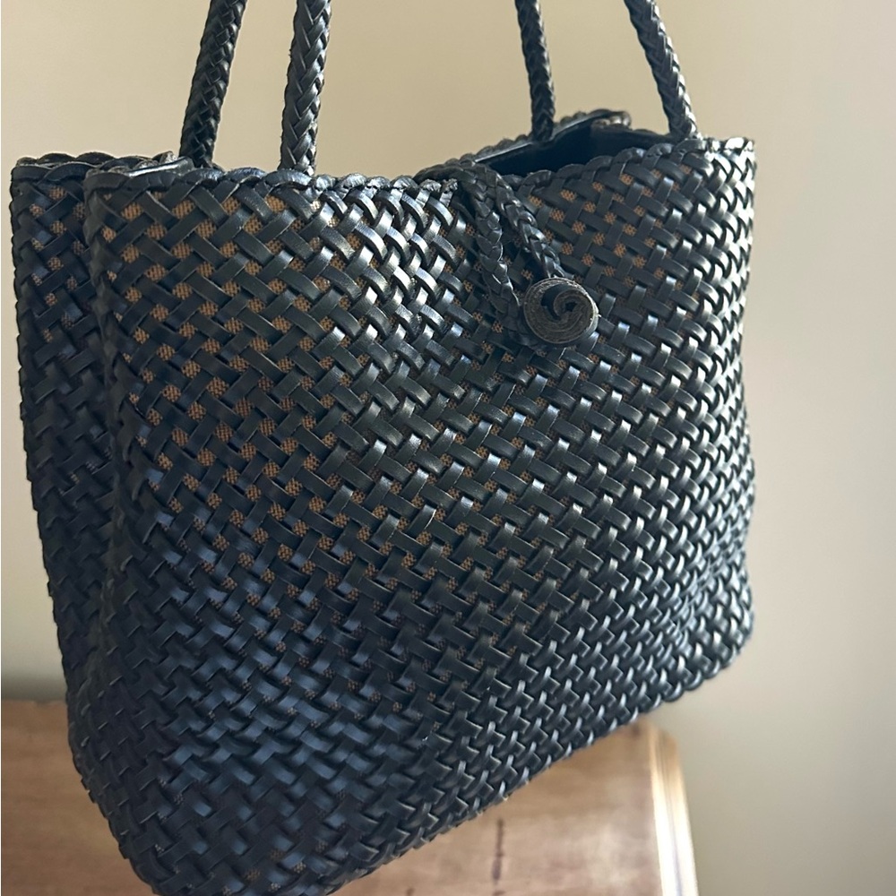Eric Javits Woven Leather Bag